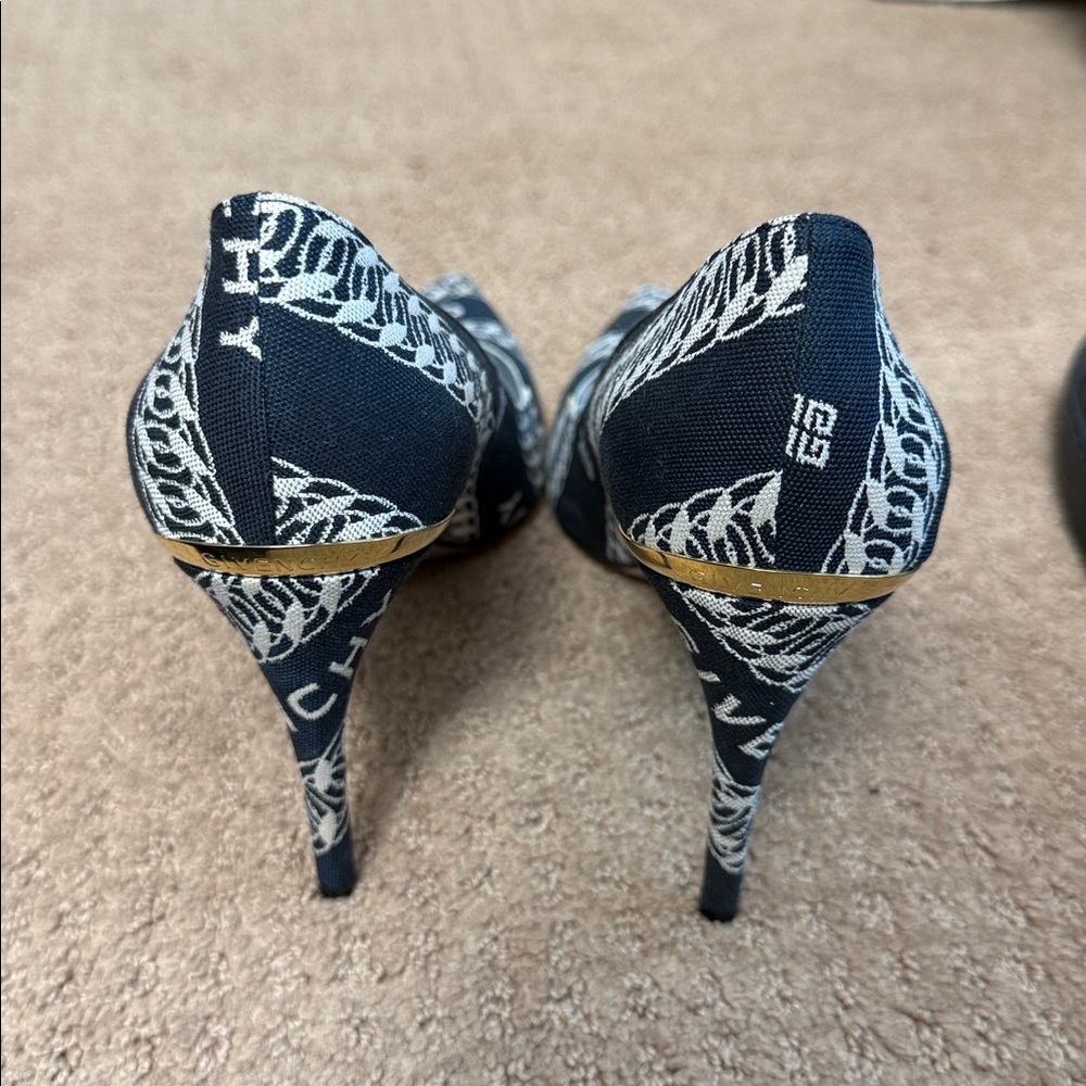 Givenchy Monochrome Patterned Heels - image 3